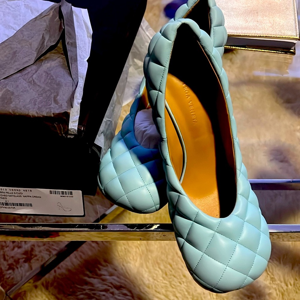 Bottega Veneta scarpa Pelle s.CuomI - stitched matelass nappa dream size 41c